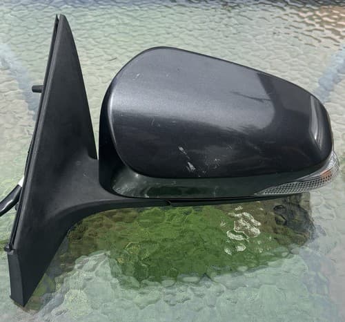 2014 Toyota Avalon Left Driver Side Heated Mirror Magnetic Gray Metallic