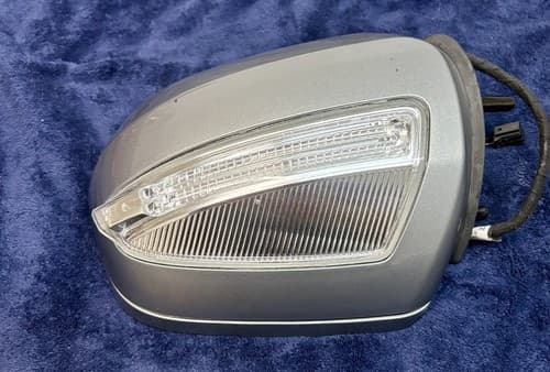 2009 2010 Mercedes-Benz ML350 Left Driver Side Mirror Assembly Palladium Silver