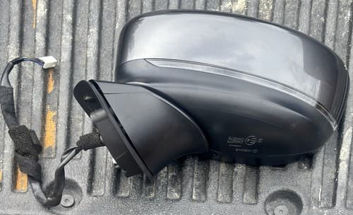 2018 Mazda CX-9 CX9 Left Driver Mirror Assembly Machine Gray Metallic 7 Wire