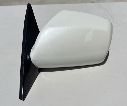 2008 Toyota Solara Left Driver Side Mirror Assembly White Pearl 7 Pin AUTO DIM