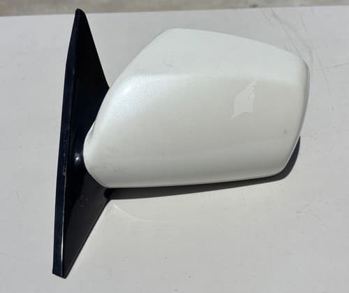 2008 Toyota Solara Left Driver Side Mirror Assembly White Pearl 7 Pin AUTO DIM