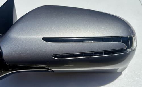 2010 Mercedes-Benz E350 Coupe Left Driver Side Mirror Assembly Gray A2078102316 — OEM A2078102316