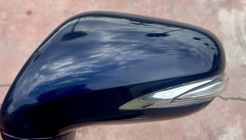 2012 Lexus IS250 Left Driver Side Mirror Assembly Deep Sea Blue 8 Wire — OEM 567833