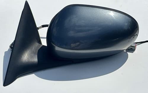 2007 2008 Jaguar XK Front Left Driver Side Mirror Assembly Gray 9+2 — OEM 6WB3-17683-BG