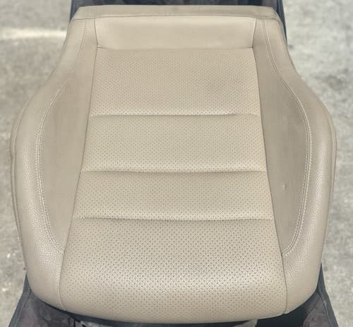 08-14 Mercedes C250 C300 C350 Coupe Front Left Driver Lower Seat Cushion Beige